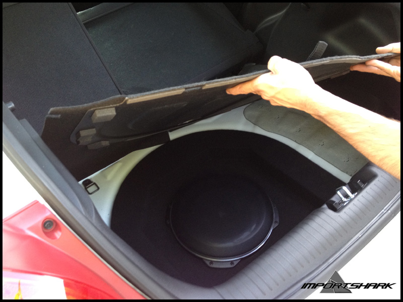 Hyundai veloster subwoofer sales box